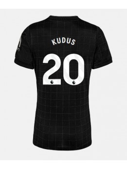 Tottenham Hotspur Mohammed Kudus #20 Replika Borta Kläder Dam 2025-26 Kortärmad